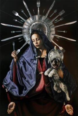 La Virgen del Tenedor by José Luis López Galván