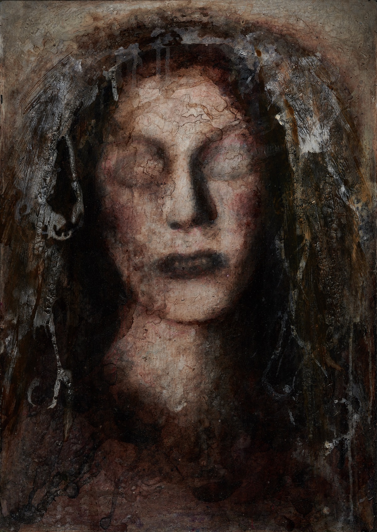 Ysée by Christophe PRADES, dark Paintings for sale, direct from the artist