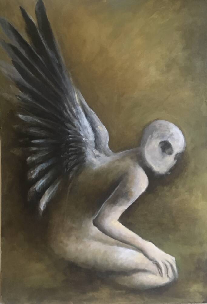 fallen angel artwork