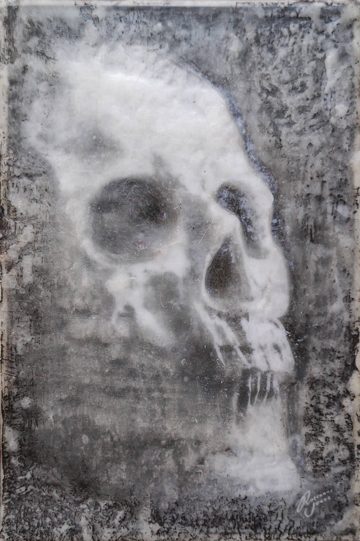 Grim Skull by Roseanne Jones