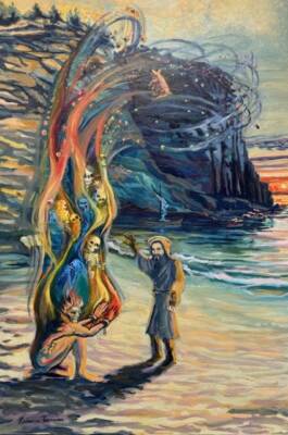 Mark 5: Jesus performs the first exorcism by Rebecca Ferreira