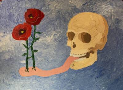 “Poppies for the Dead” by David Hubbard