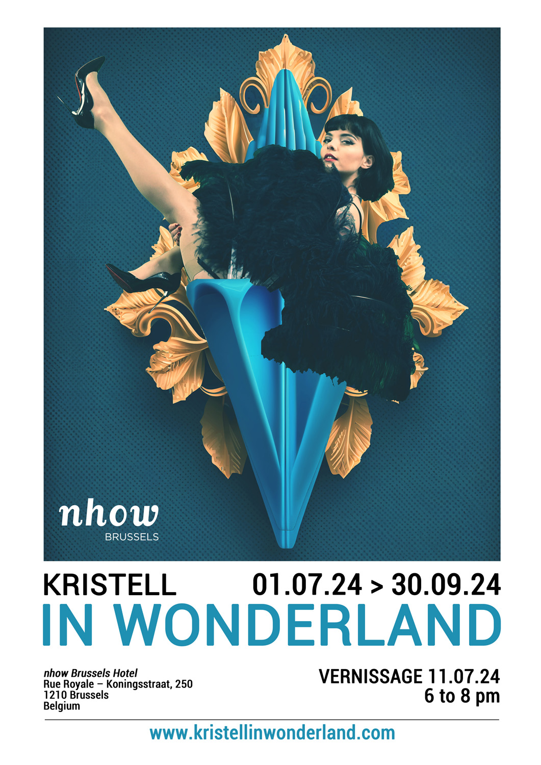 kristell in wonderland @ nhow Brussels hotel