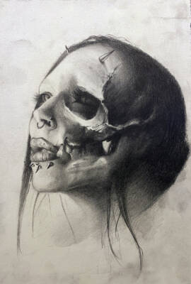 female skull face by Andrey Skull