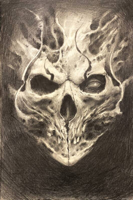 demon skull by Andrey Skull