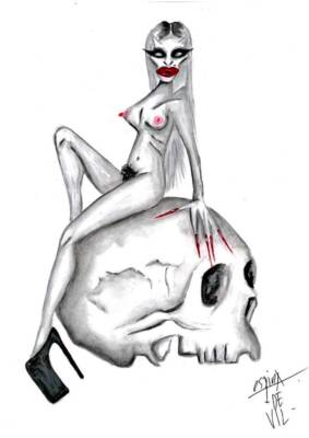 SkullHooker by Espina De Vil