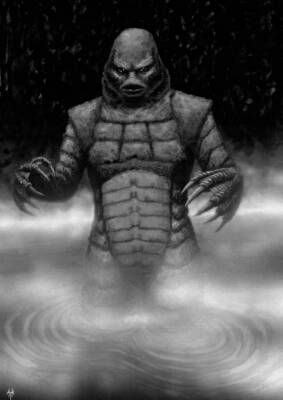 Creature From the Black Lagoon by Stefano Artibani