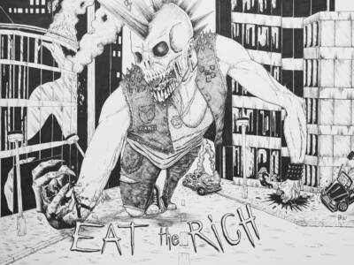 EAT THE RICH by Sebastian Mack