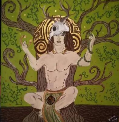 Cernunnos by Barbara Kring