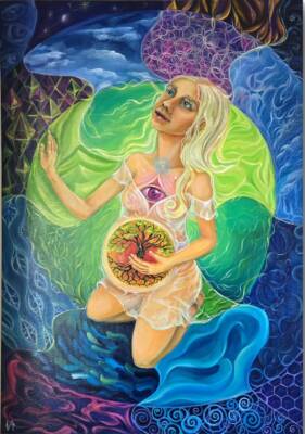 Mother of the world. Matter by Kateryna Holedinets