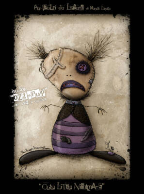 Cute little nightmare_"Ozzapup" by Marco Licata