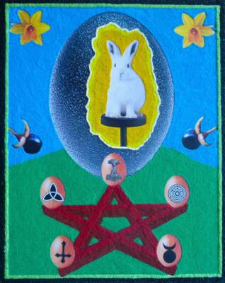 White Rabbit by Hans Lehmann