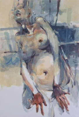 Bathers of Avignon by Tony Belobrajdic