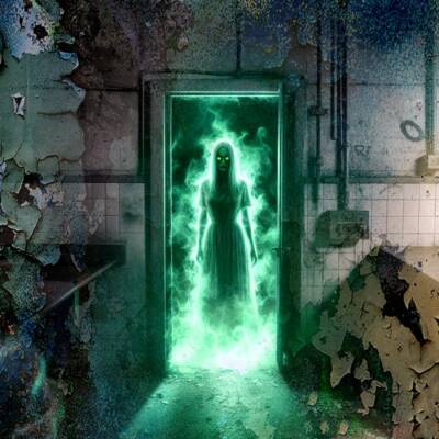 Ghosts In The Old Asylum by Robert Perry
