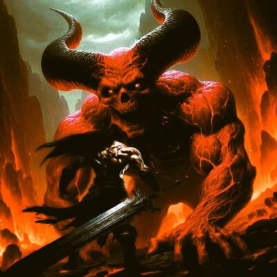The Swordsman Goes To Hell by Robert Perry