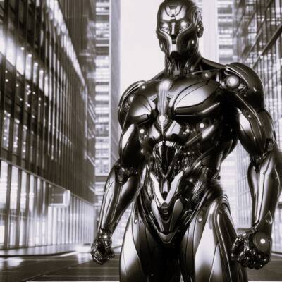 Cyborg Soldier 3000 by Robert Perry