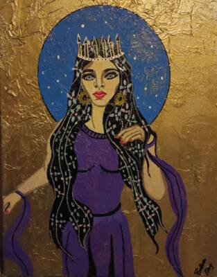 Erishkagal, Goddess of the Underworld by Barbara Kring