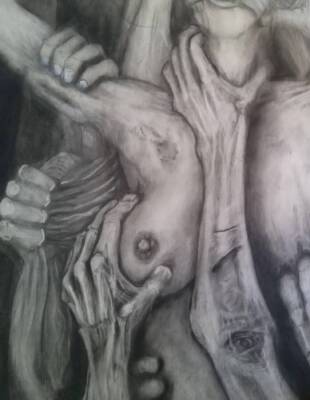 Hands limited print by Thomas Gray