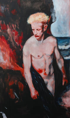 Study of a Man by the Sea by Maroš Rovňák