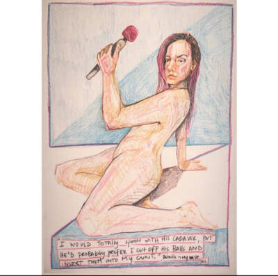 Bataille is my muse by Lien Hillen