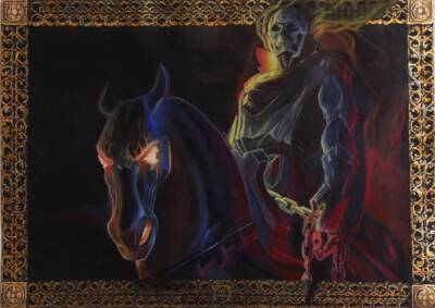 Dark knight n°1 by Cristina Dambra