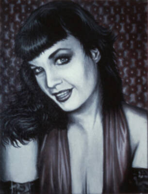 Bettie Page by Drochfuil 