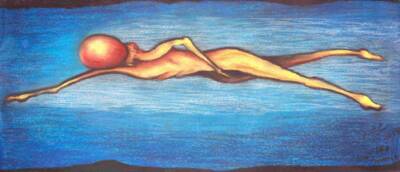 Our Swimmer by Reinzwein Van Praet