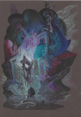 Elemental dragon series – n°1 by Cristina Dambra