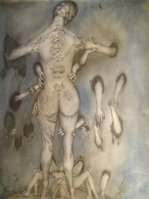 female pose #3 by Thomas Gray