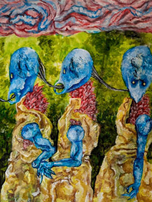 Smegma Trifecta (B) by Pascal Little