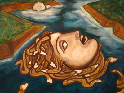 Ophelia-Medusa by Vincenzo Cohen