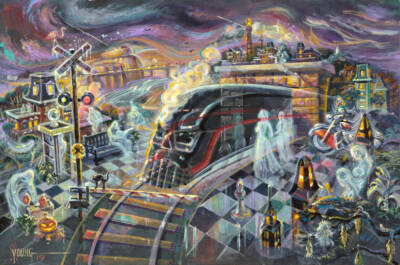 The Haunted Depo by Michael Young