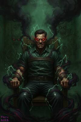 Penalty of death Gas Chamber by Robert J. Perry