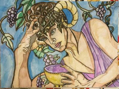Wild Bacchus by Barbara Kring