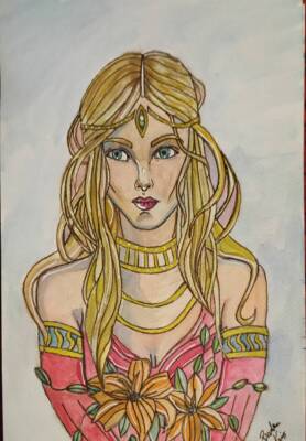 Clíodhna, Goddess of Love and Beauty by Barbara Kring