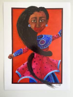 Jane Flying-Head by Samantha Wott