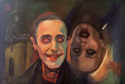 Double Portreit of Us by Karina Kulyk