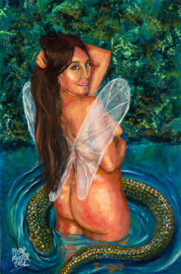 Leina: The Forest Fairy and Her Guardian by Pictor Mulier