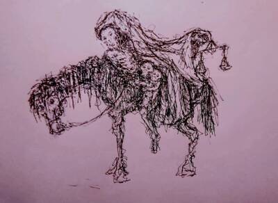 Four Horsmen, Famine by Gavin Porter