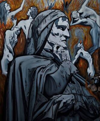 Dante’s journey into hell by Vincenzo Cohen