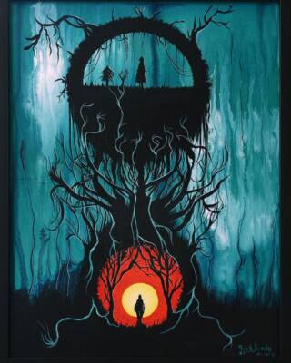 Death and life by Manuela Gigliotti