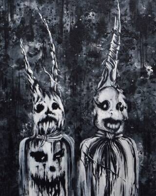 Fake happiness and sadness by Manuela Gigliotti