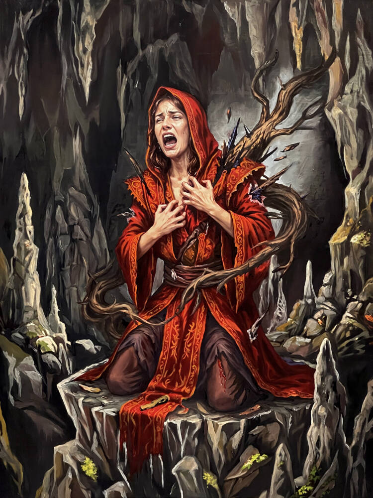 Heartwood Lament by Malek Sadeq
