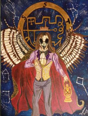 Stolas (Ars Goetia) by Barbara Kring