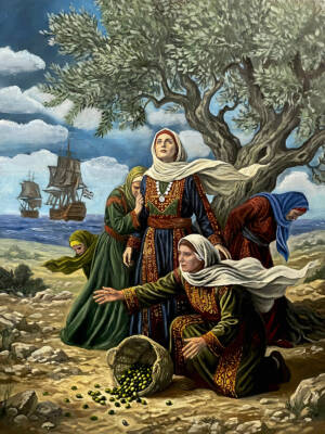 The Harvest of Displacement by Malek Sadeq
