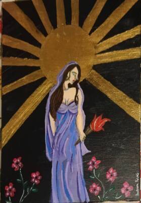 Hekate Nocturna by Barbara Kring