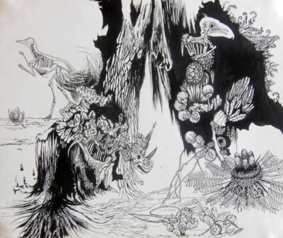 Liturgy Beneath a Flayed Aviary by Gregory Dalton