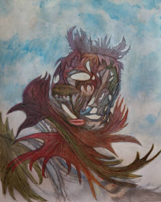 The Autumn Mask (Study) by Gregory Dalton