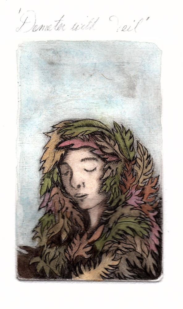 Demeter with Veil by Gregory Dalton