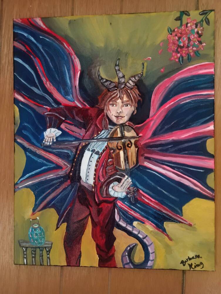 Merriment of the Rouge Dragon by Barbara Kring